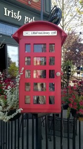 Mullaedy's Irish Pub has had their Free Little Library for several years.